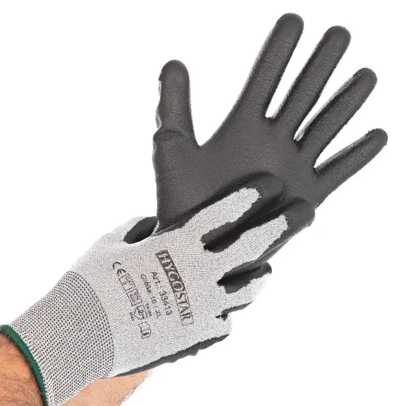 Schnittschutzhandschuhe Cut Safe Touch | PU-Beschichtung, Packung mit 10 Paar