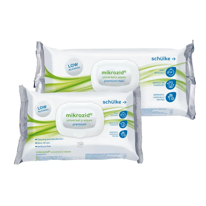 Schülke - mikrozid® universal p wipes premium - Desinfektionstücher für Oberflächen
