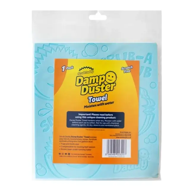 Scrub Daddy Damp Duster Towel - Blauw
