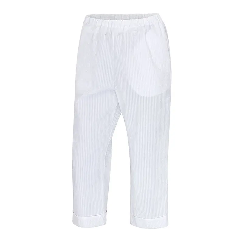 Seersucker ¾ Hose für Damen