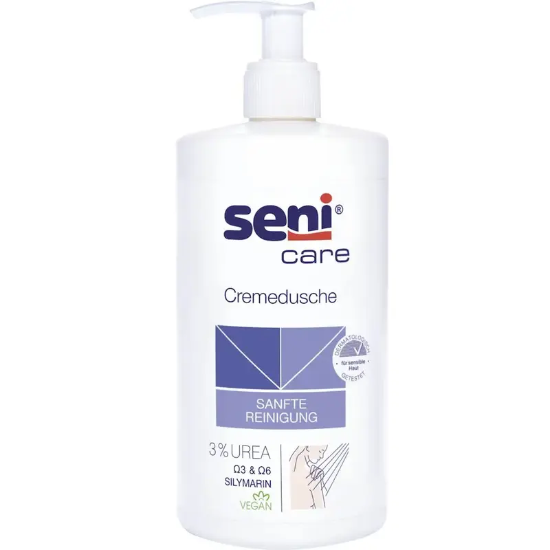 SENI Care Cremedusche mit 3% Urea, 500 ml