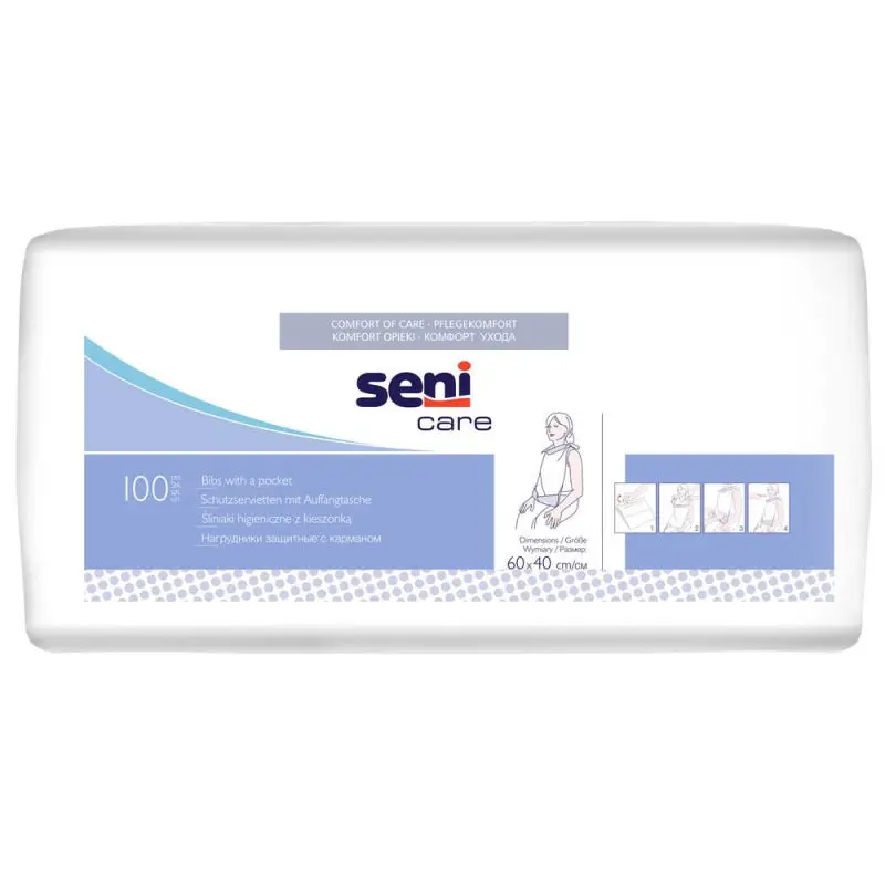 SENI Einweg Speiselätzchen 6 x 100 Stück