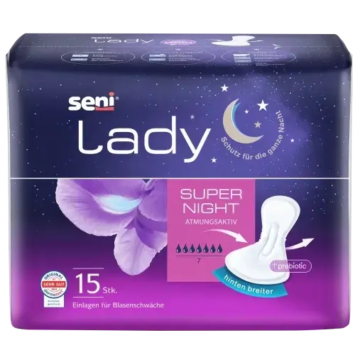 Seni Lady Super Night Inkontinenzeinlagen für Frauen