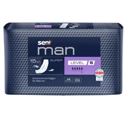 Seni Man Super Level 5 Inkontinenzeinlagen für Männer
