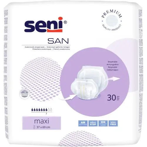Seni San Maxi Inkontinenzvorlagen anatomisch Unisex