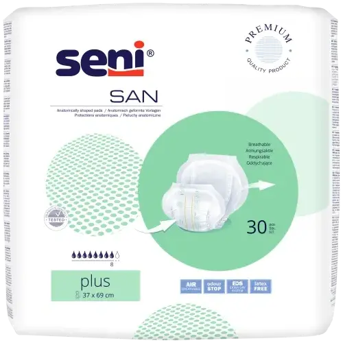 Seni San Plus Inkontinenzvorlagen anatomisch Unisex