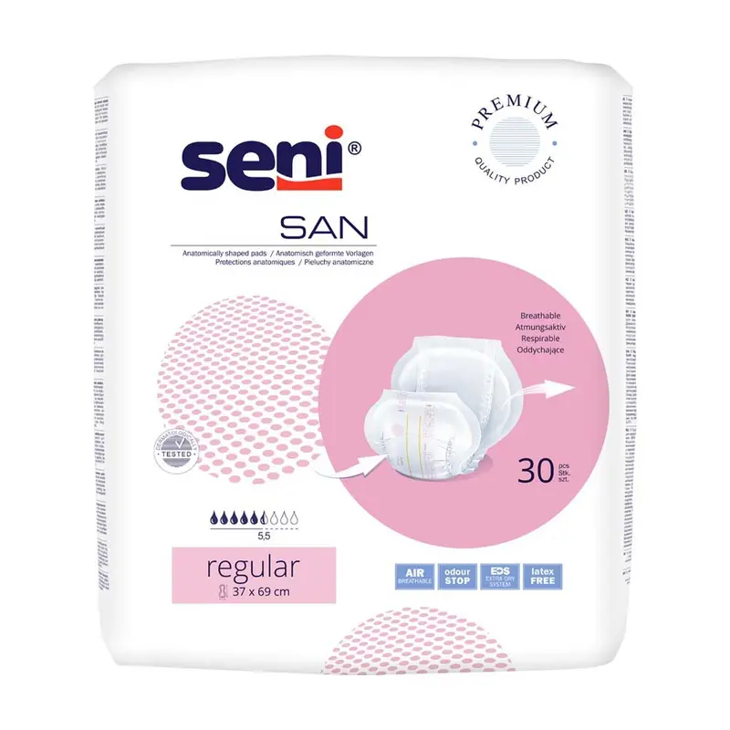 Seni San Regular | Vorlage | 1 Packung á 30 Stück
