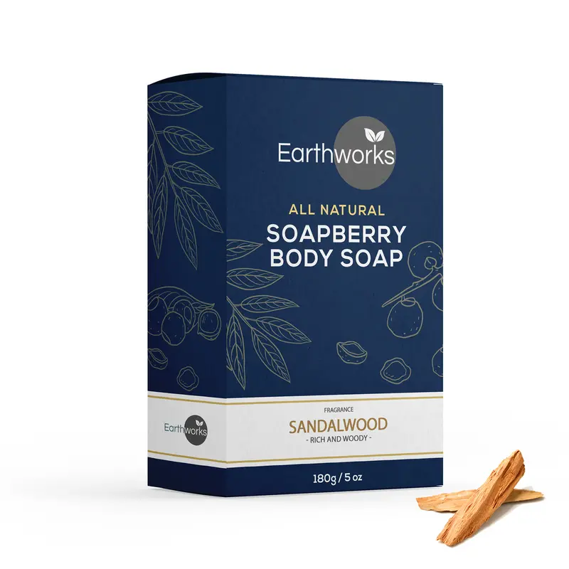 Soapberry Body Soap - Sandalwood