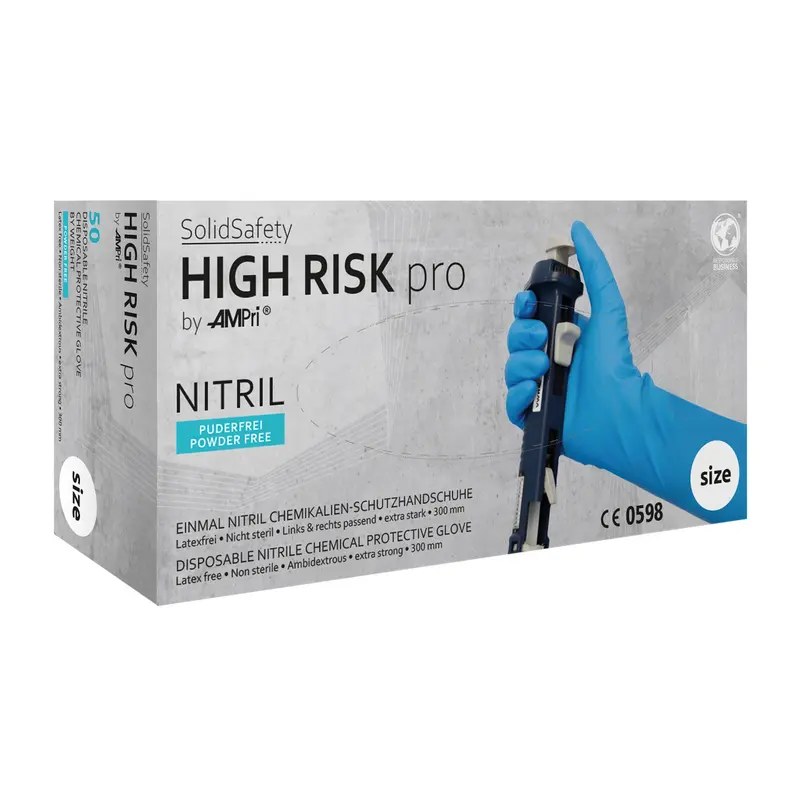 SolidSafety High Risk Pro - Nitril-Schutzhandschuh
