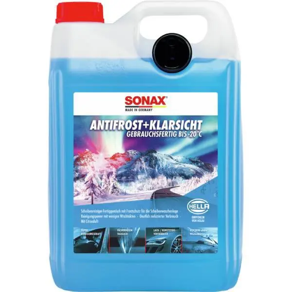 SONAX AntiFrost & KlarSicht gebrauchsfertig bis -20°C 4 Stk -332500