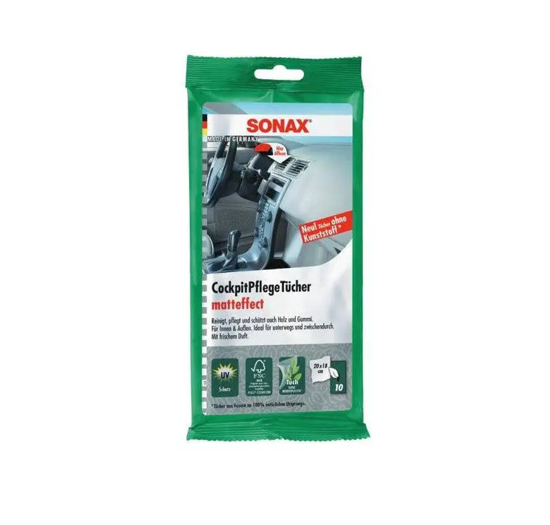 SONAX CockpitPflegeTücher Matteffect - 415841