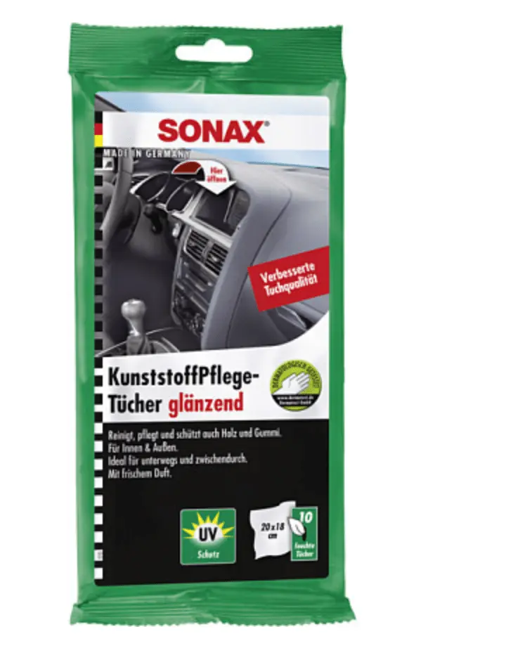 SONAX KunststoffPflegeTücher glänzend  -415100