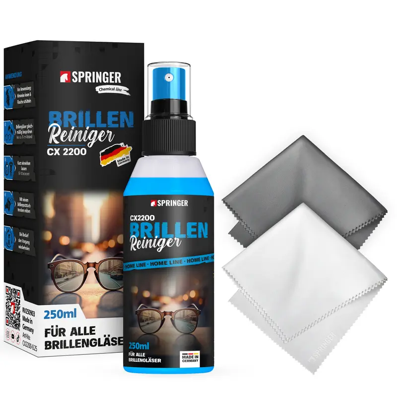 SPRINGER - CX2200 - Brillenreiniger - Made in Germany