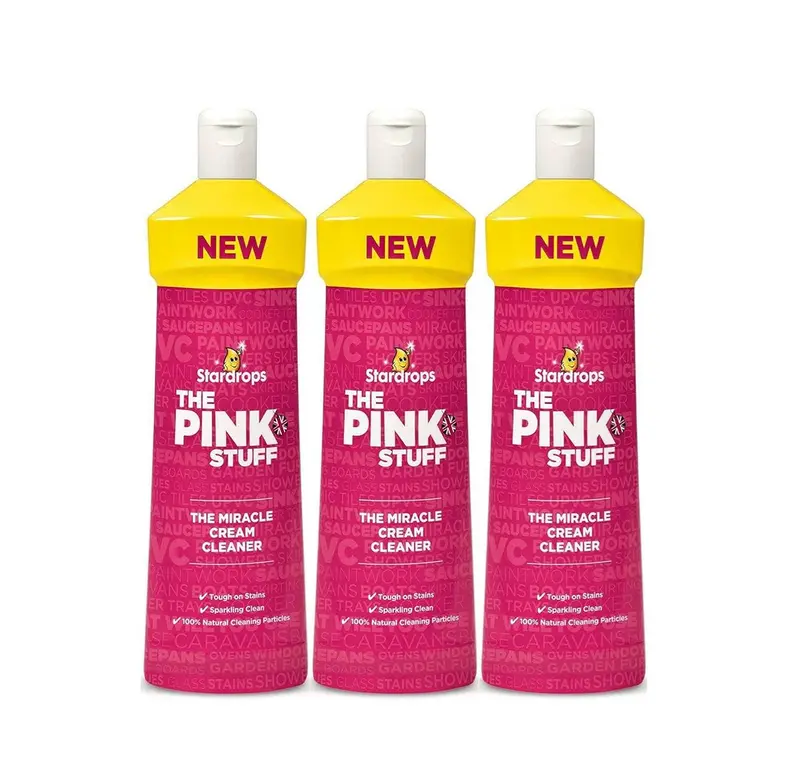 Stardrops The Pink Stuff Cream Cleaner - 3 Pack