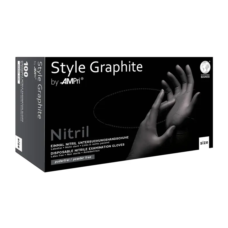 Style Graphite - Nitril-Untersuchungshandschuh