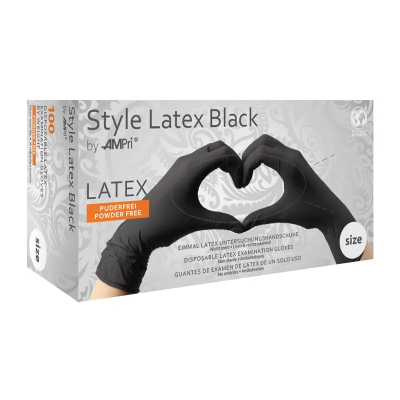 Style Latex Black - Latex-Untersuchungshandschuh