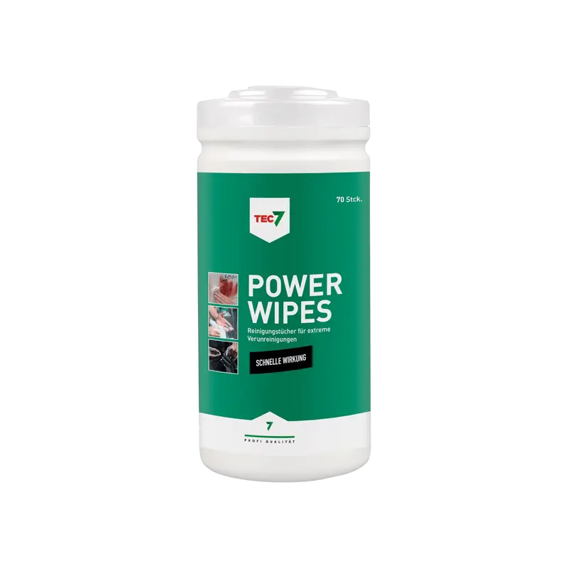 TEC7 Power Wipes Reinigungstücher für extreme Verschmutzungen