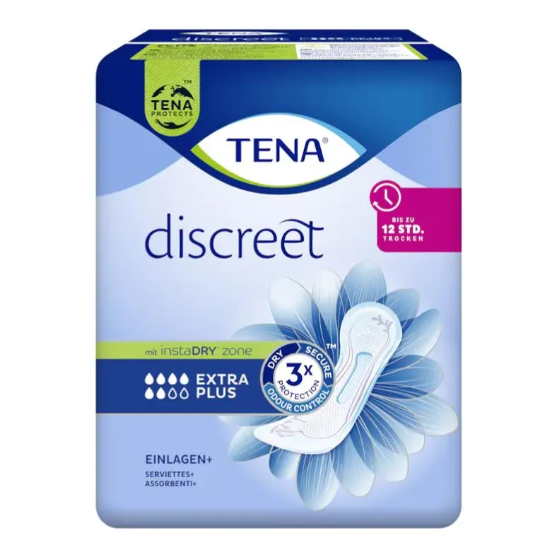 TENA LADY Discreet - extra plus | Inkontinenzeinlagen | 16 Stück