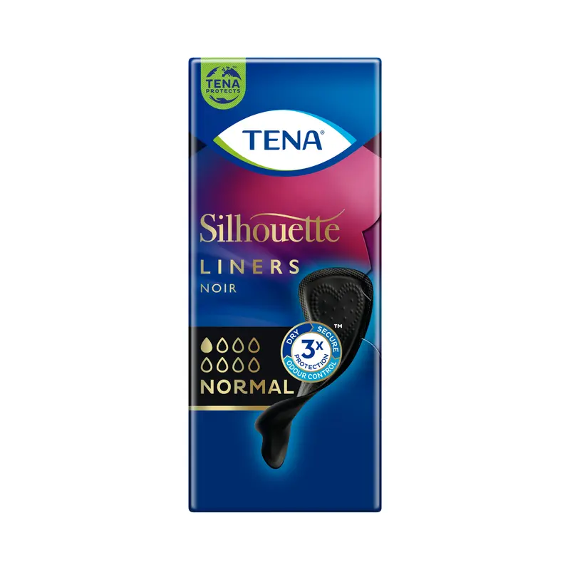 TENA LADY – Silhouette Noir Normal – Inkontinenz-Einlagen