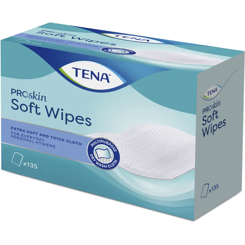 TENA Soft Wipe 19 x 30 cm - Reinigungstuch