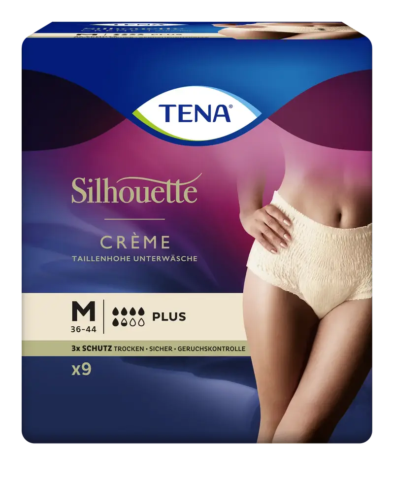 TENA Unterwäsche Silhouette Pants Plus Crème