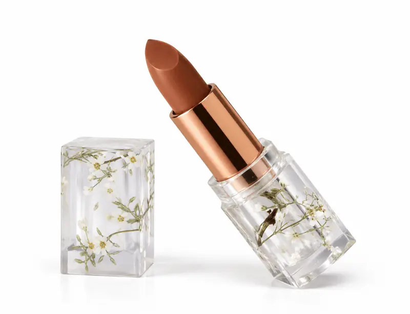 Terracotta Kiss – 100% Natürlicher Lippenstift in Terracotta-Braun