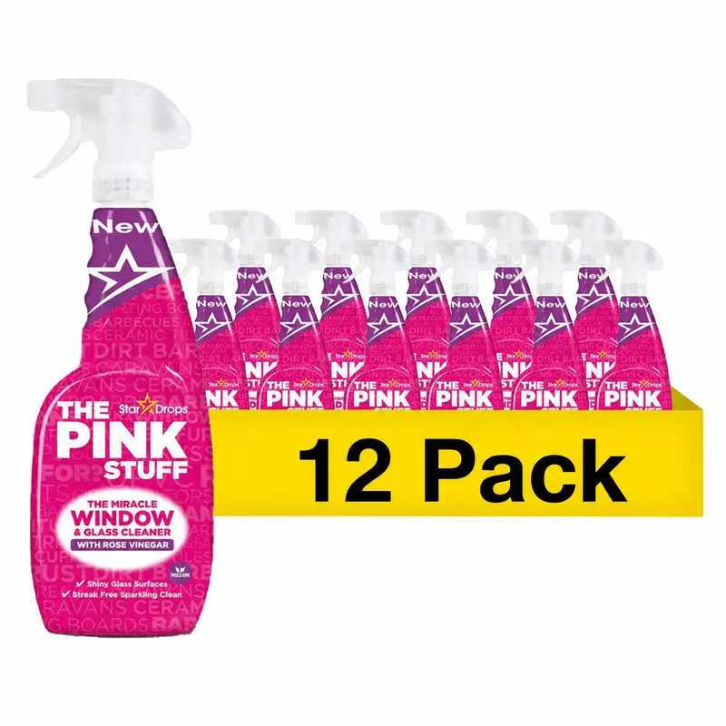 The Pink Stuff Glasreiniger 750ml - 12 pack