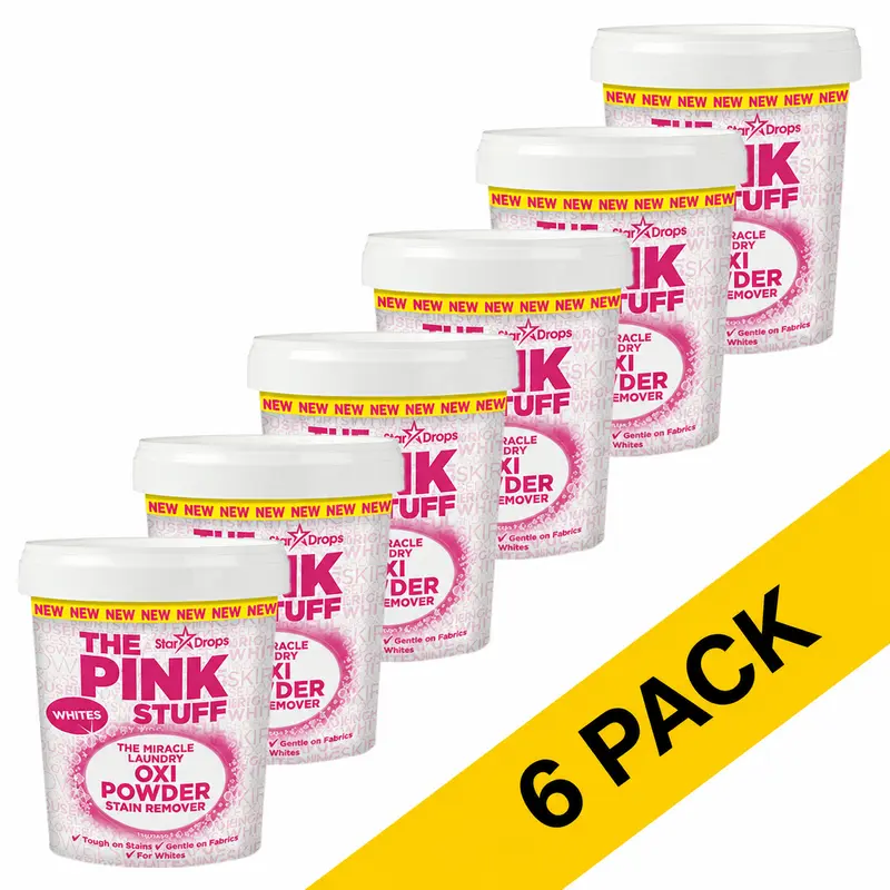 The Pink Stuff Vlekkenverwijderaar Color 1kg - 6 pack