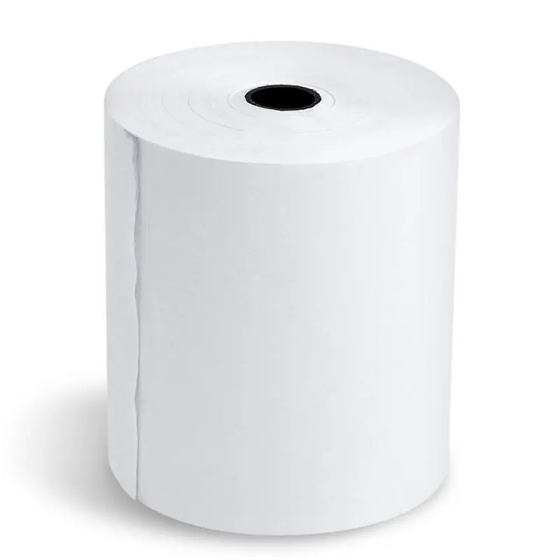 Thermo-Bonrollen 80mm x 80m | Ø 12mm Kern (5 / 10 / 30 / 90 Stück)