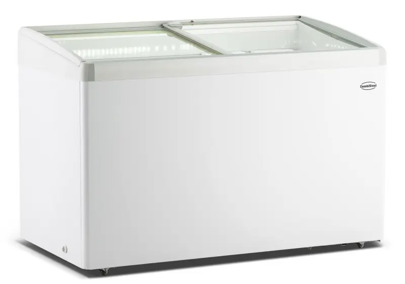 Tiefkühltruhe Glasdeckel LOTTE-396 - 1234x651x840 mm - 0,25 kW