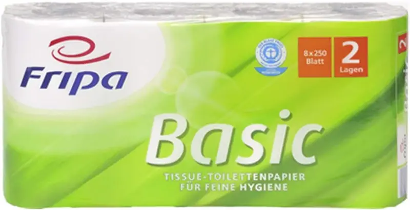 Toilettenpapier 2-lagig weiß BASIC