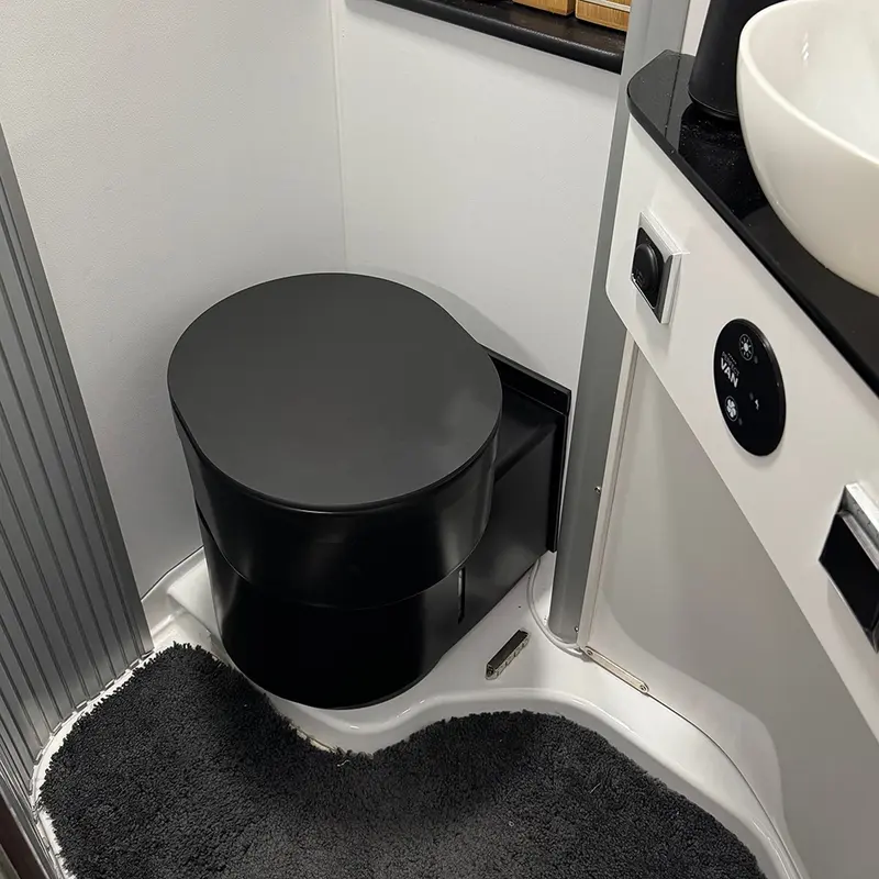 Trenntoilette Perfect One TTT Schwarz