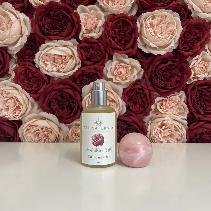 Velvet Bloom – Vanillig, Blumig, Natürlich, Alkoholfrei – Eau de Toilette für Damen