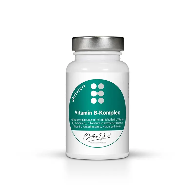Vitamin B Komplex AKTIVIERT | 60 Kapseln