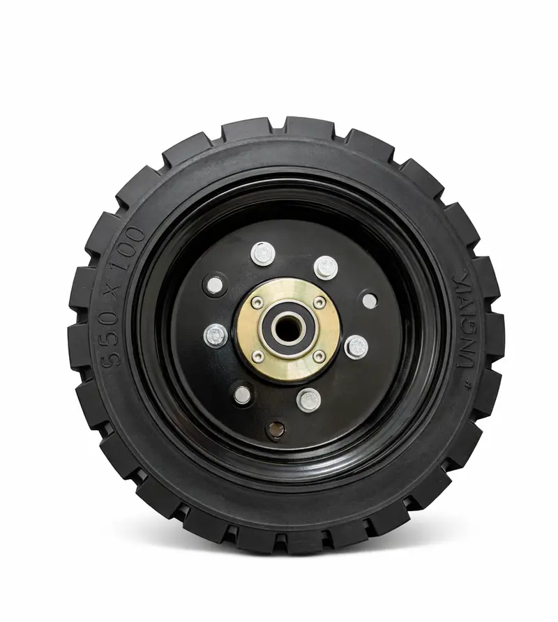 Vorderrad für Aufsitz-Kehrmaschine Tobasa KM80-PRO/ Daewoo DAS80 u. Kremer KRYSZ4