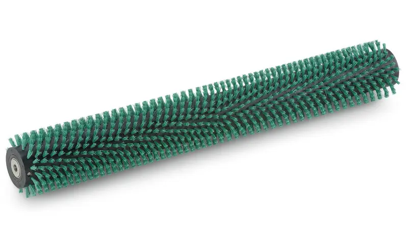 Walzenbürste, hart, grün, 1118 mm