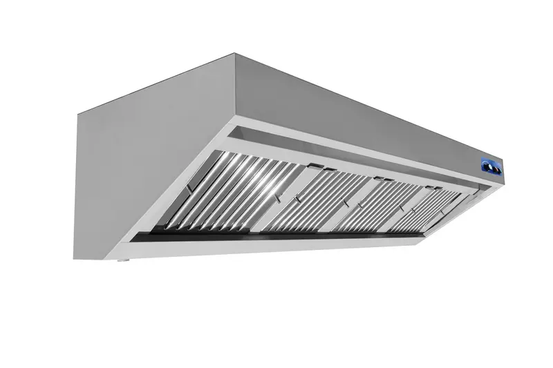 Wandhauben - 2000x900x450 mm - inkl. Motor, Regler, Filter und LED