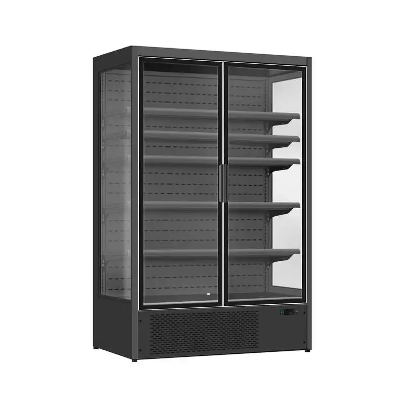 Wandkühlung Luke mit 2 Türen - 1400 Liter - 1330x720x2030 mm