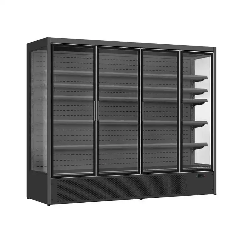 Wandkühlung Luke mit 4 Türen - 2000 Liter - 2508x720x2030 mm