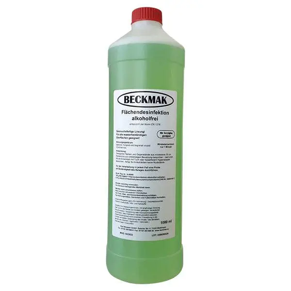 Weigola Beckmak™ Flächendesinfektion 1 Liter mit Sprühkopf