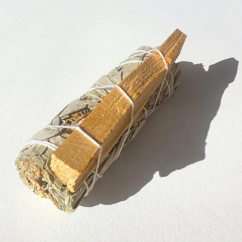 Weißer Salbei & Palo Santo Räucherbündel
