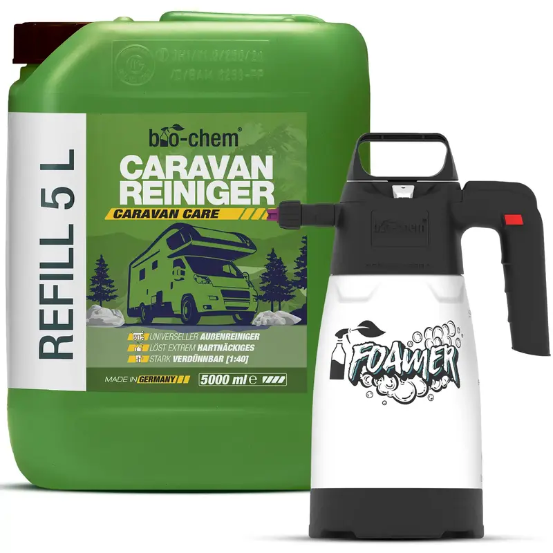 Wohnwagen Reiniger (5 L + Schaumsprüher)