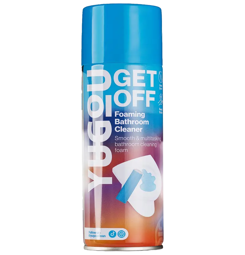 YUGOU Get Off Foaming Bathroom Cleaner 450 ml – Schuimende Badkamerreiniger voor Tegels, Douche & Toilet
