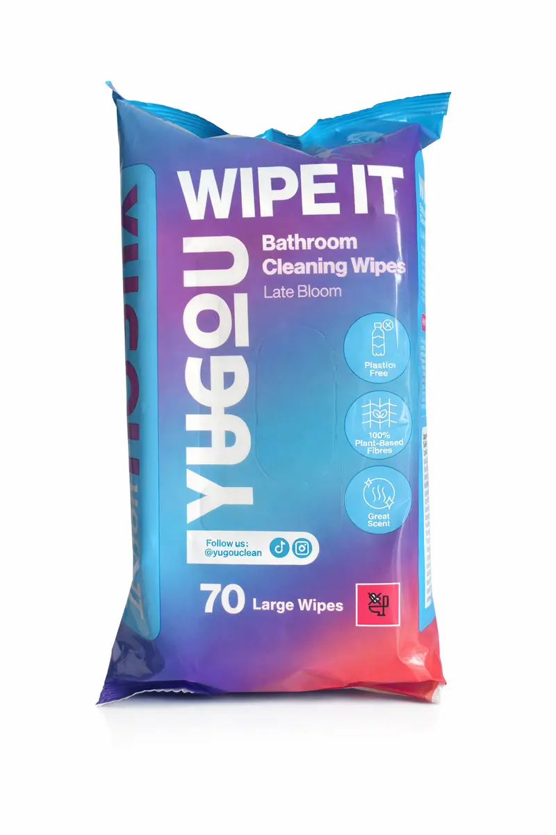 Yugou Wipe It Bathroom Cleaning Wipes Schoonmaakdoekjes voor Badkamer - 70 stuks